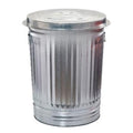 31-Gallon Galvanized Steel Trash Can with Lid S468077