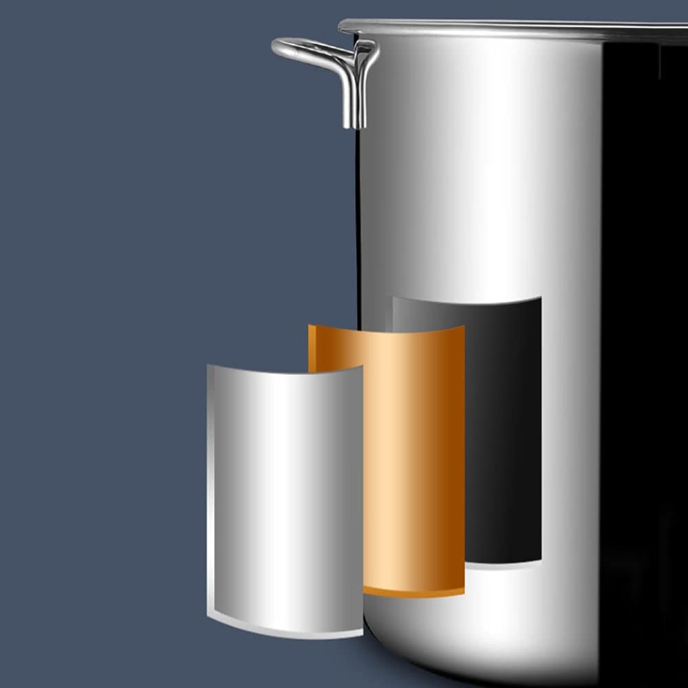 Stainless Steel 40 Quart Stock Pot with Lid Y593