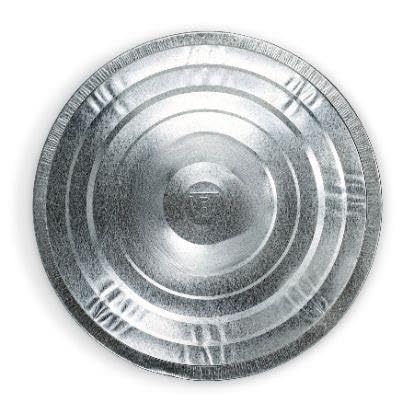 31-Gallon Galvanized Steel Trash Can with Lid S468077