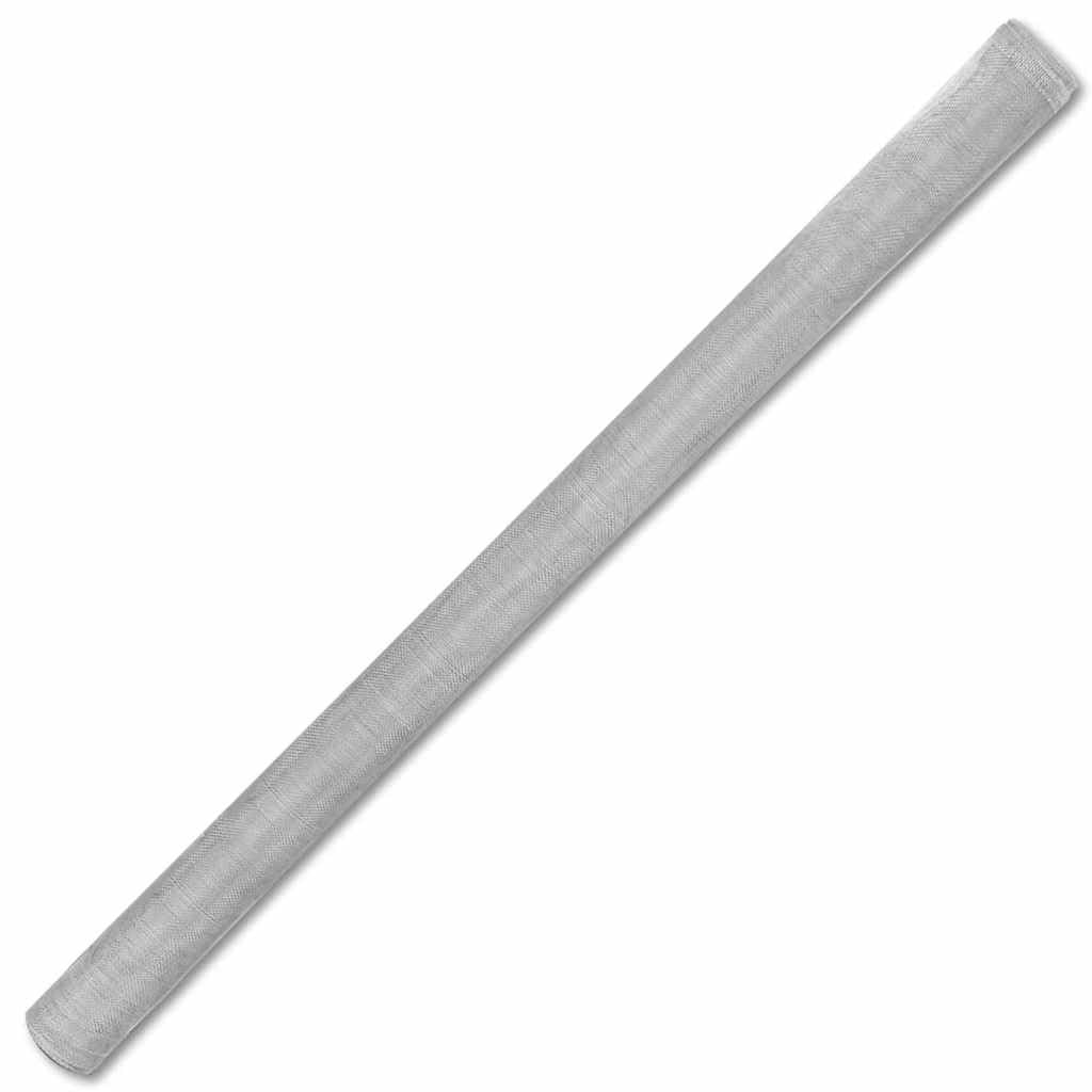 Aluminum Mesh Roll 39.4x196.9 Inch Silver O256