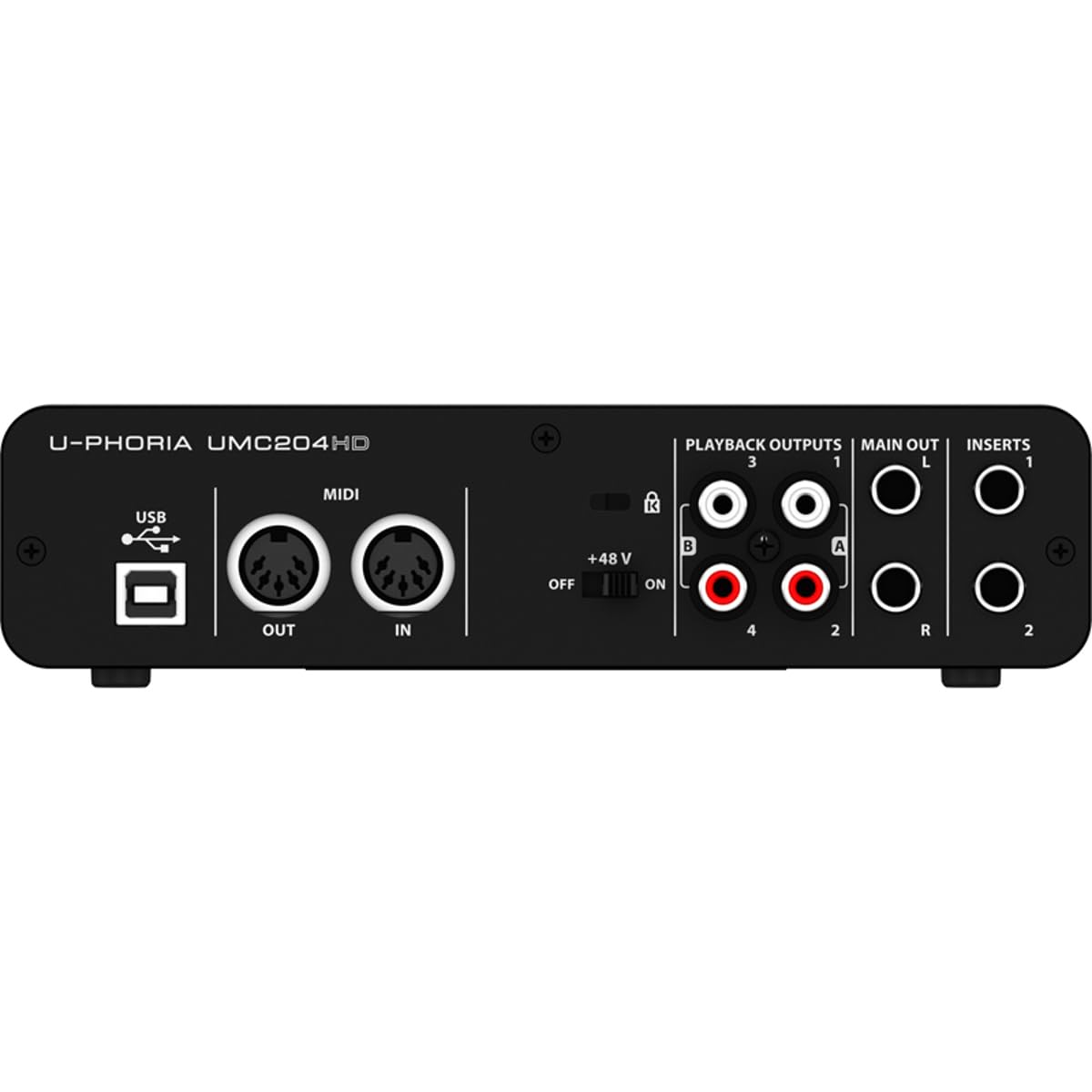 2x4 USB Audio/MIDI Interface A3680