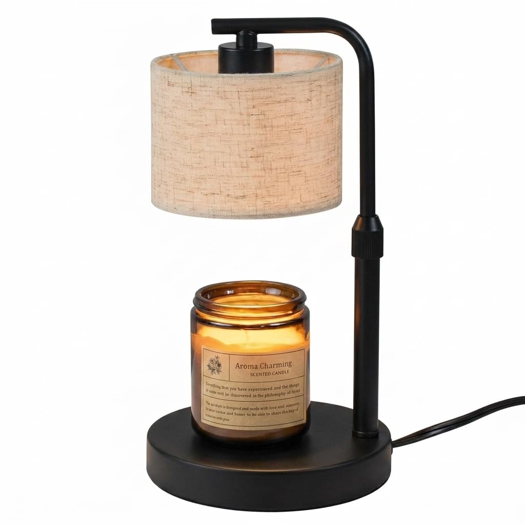 Beige Dimmable Candle Warmer Lamp L85201