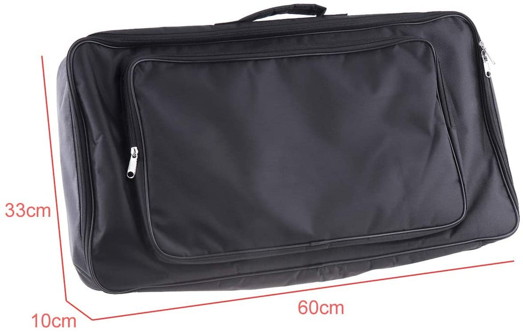 Black Portable Guitar Effects Pedal Board Gig Bag E905