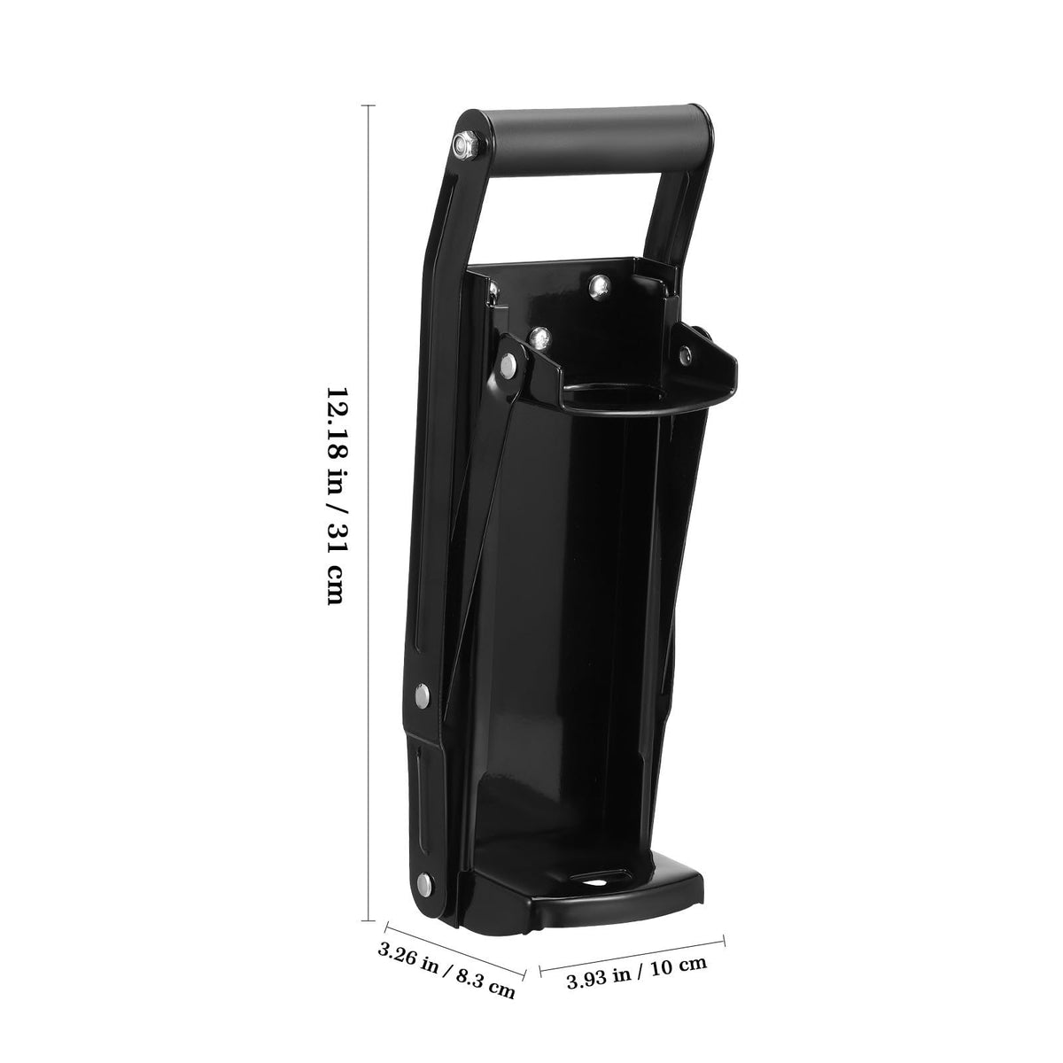 Wall Mounted Stainless Steel Can Crusher with Bottle Opener J99766