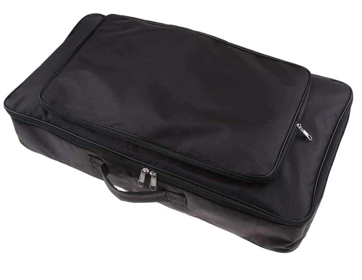 Black Portable Guitar Effects Pedal Board Gig Bag E905