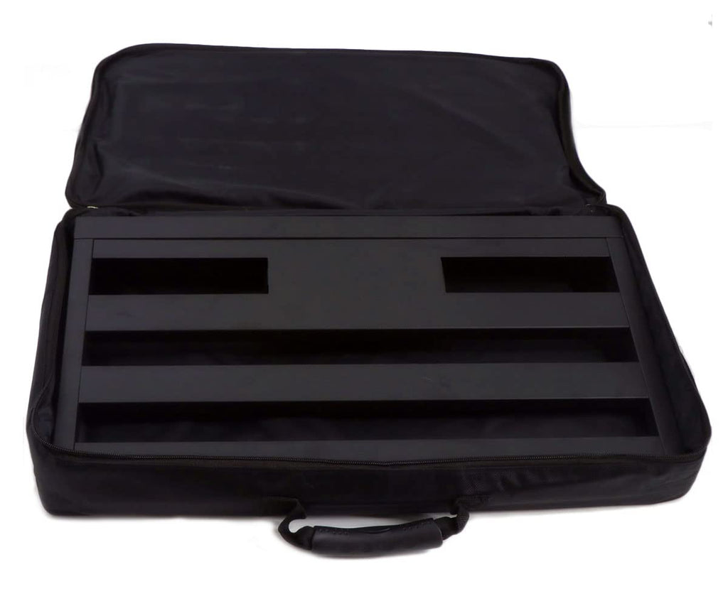 Black Portable Guitar Effects Pedal Board Gig Bag E905