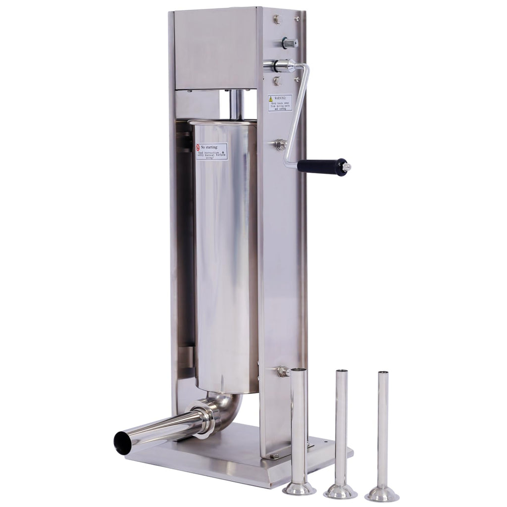 Stainless Steel Vertical Sausage Stuffer 15LB/7L G952