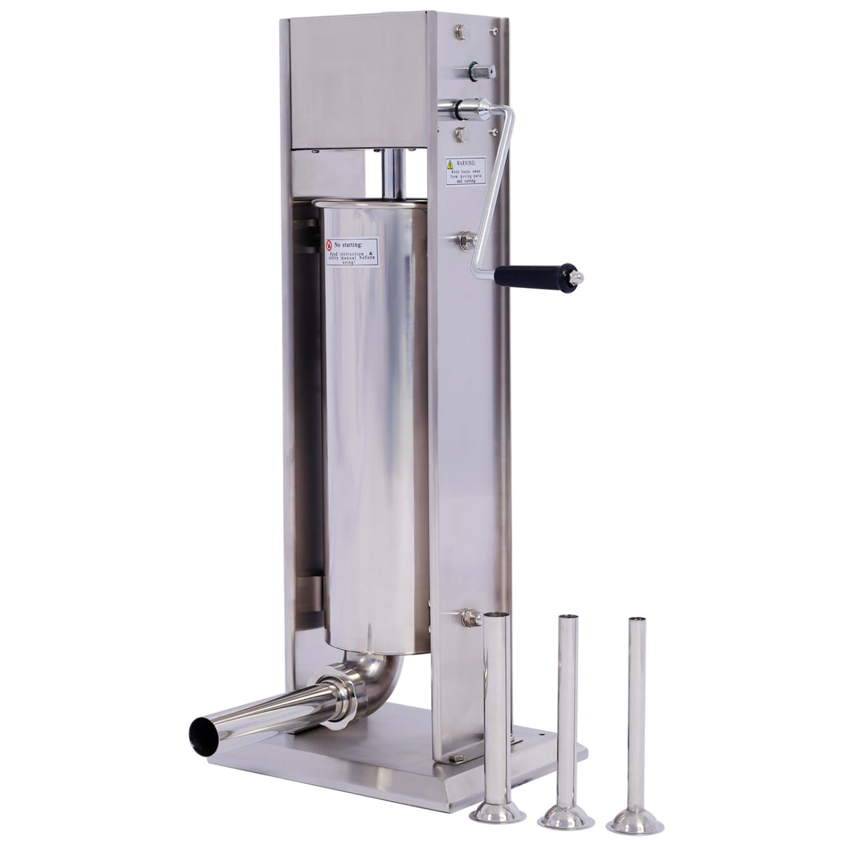 Stainless Steel Vertical Sausage Stuffer 15LB/7L G952