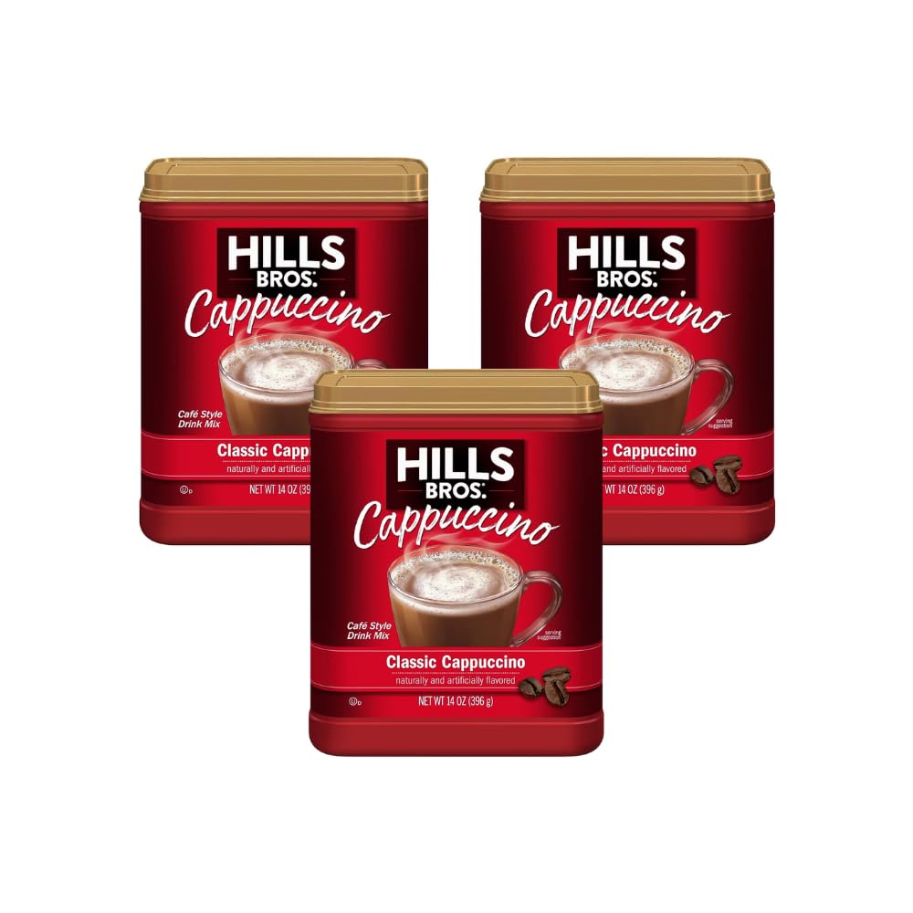 Instant Cappuccino Mix 14 Oz Pack of 3 I638