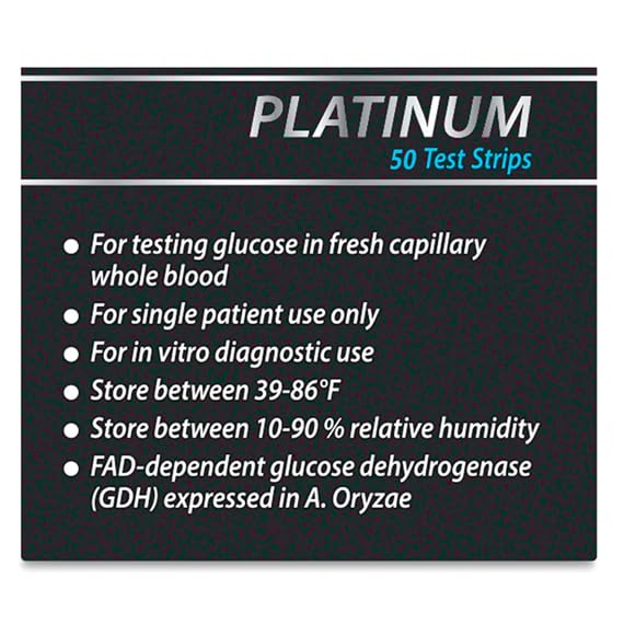 Blood Glucose Test Strips, 50 Count J72359