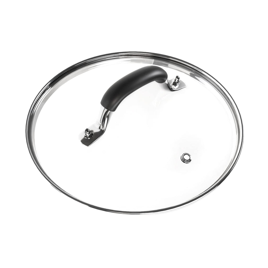 10 Inch Tempered Glass Lid with Silicone Handle U15464