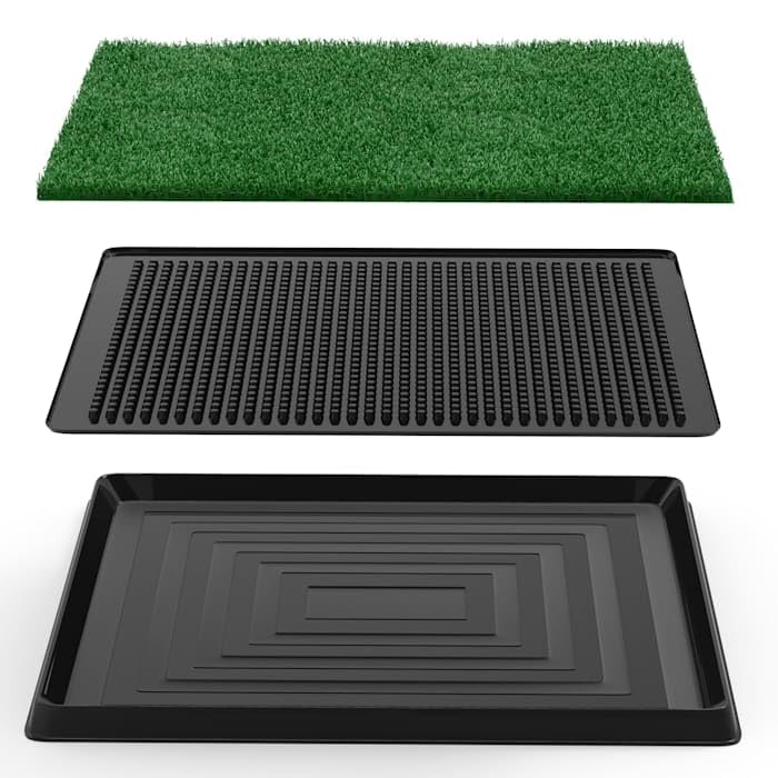 Artificial Grass Potty Trainer Mat 20" L X 25" W S5717
