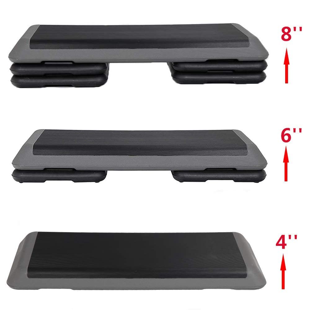 43-inch Adjustable Aerobic Stepper with 4 Risers R2362