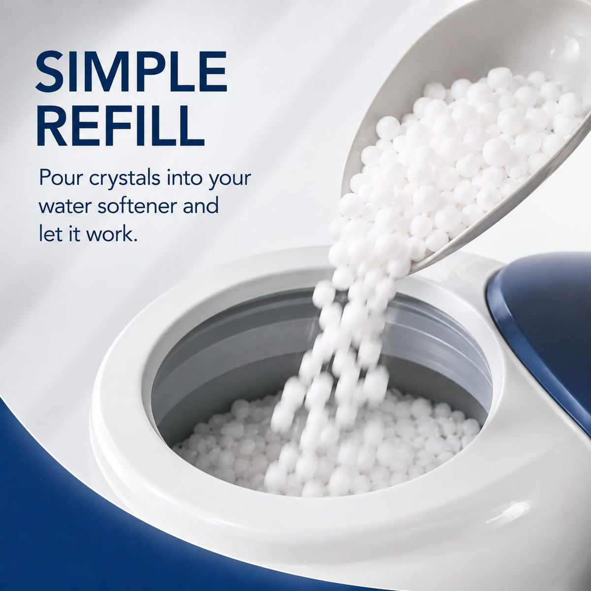 Water Softener Salt Crystals 40 lb 2 Pack Z85291