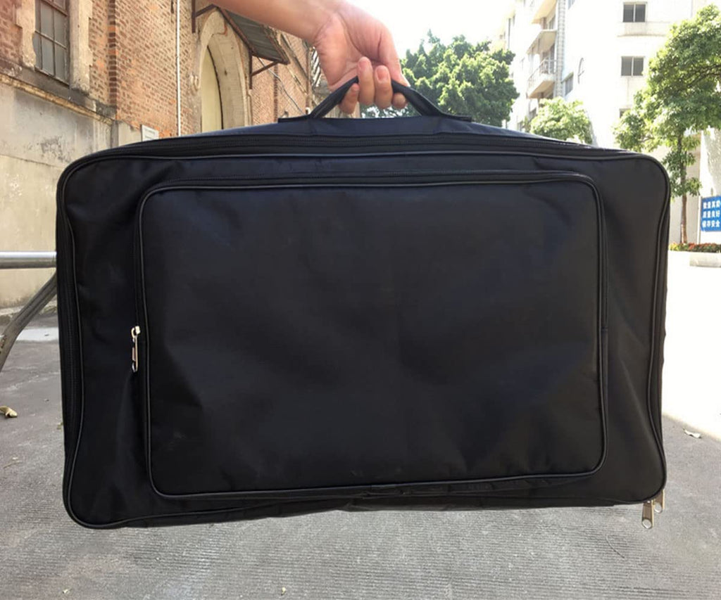 Black Portable Guitar Effects Pedal Board Gig Bag E905