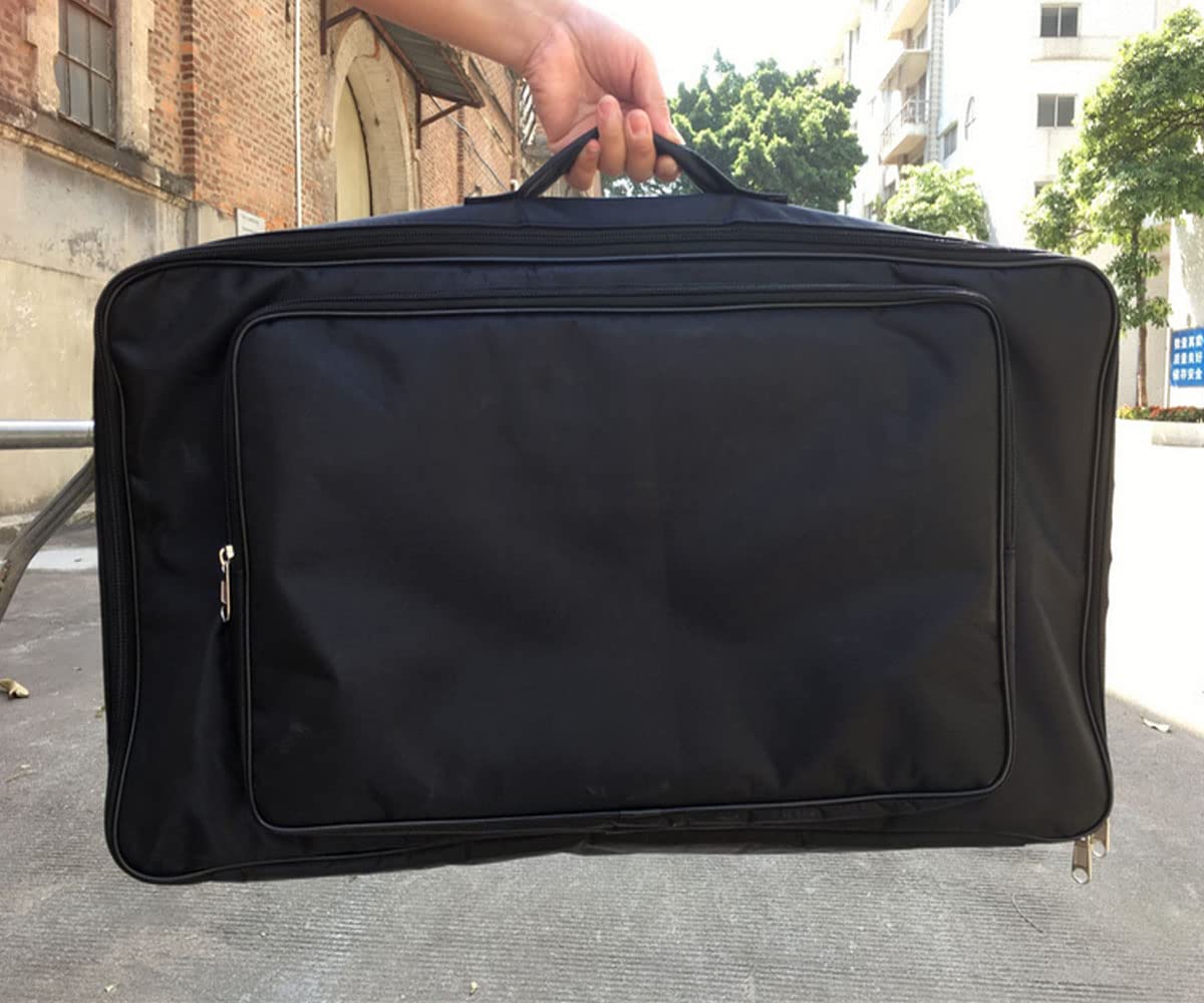 Black Portable Guitar Effects Pedal Board Gig Bag E905