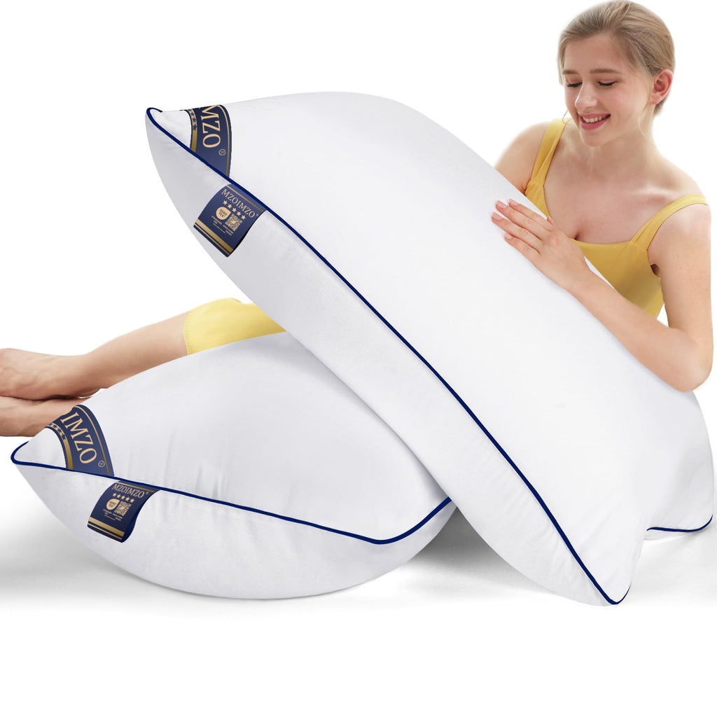King Size Set of 2 Firm Bed Pillows S87397
