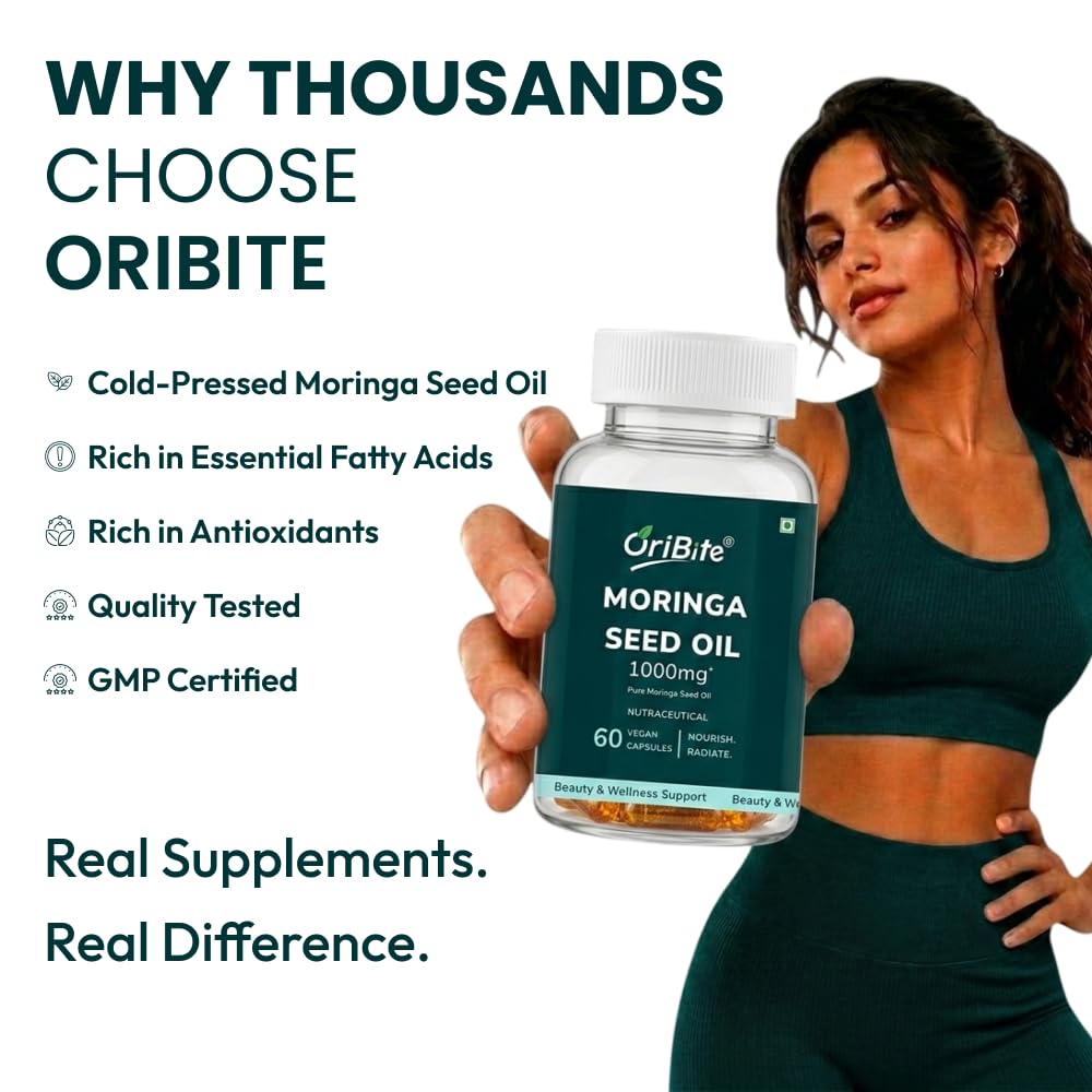 Moringa Seed Oil 1000mg 60 Capsules Q1198
