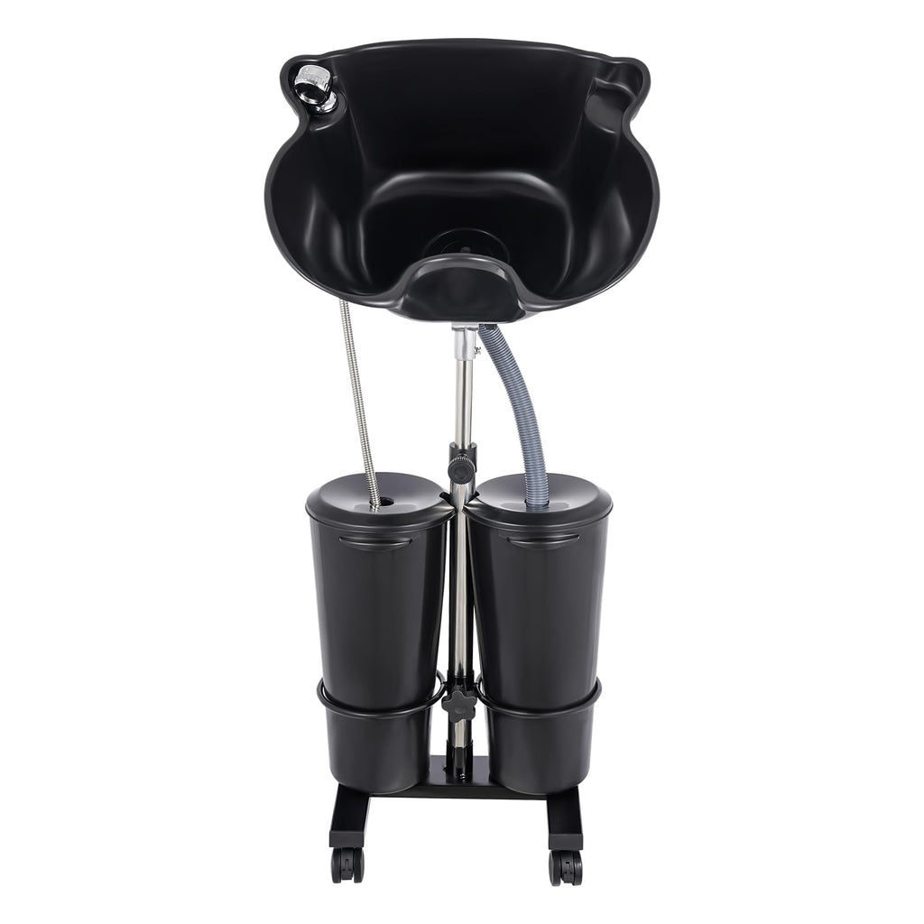 Adjustable Portable Shampoo Bowl with 2 Buckets N937546