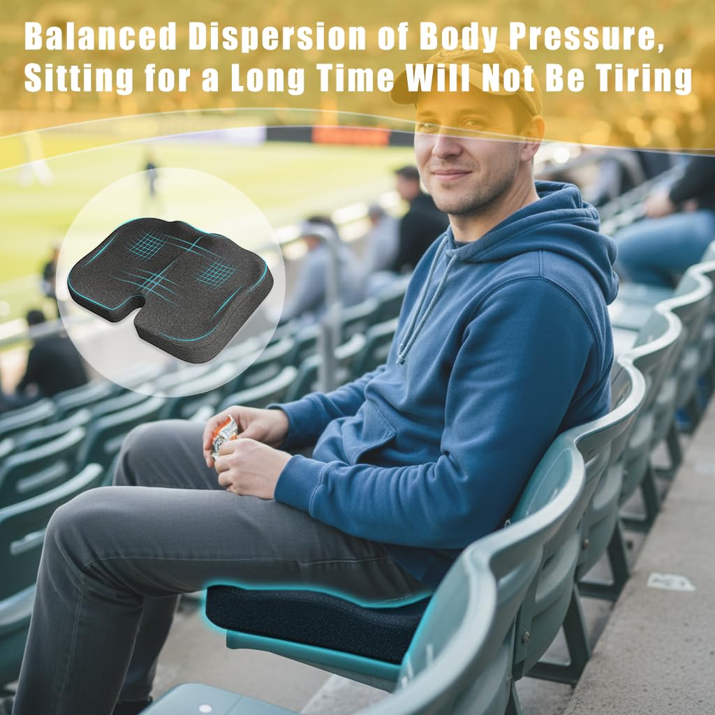 Extra Thick 50D High Density Stadium Seat Cushion F16639