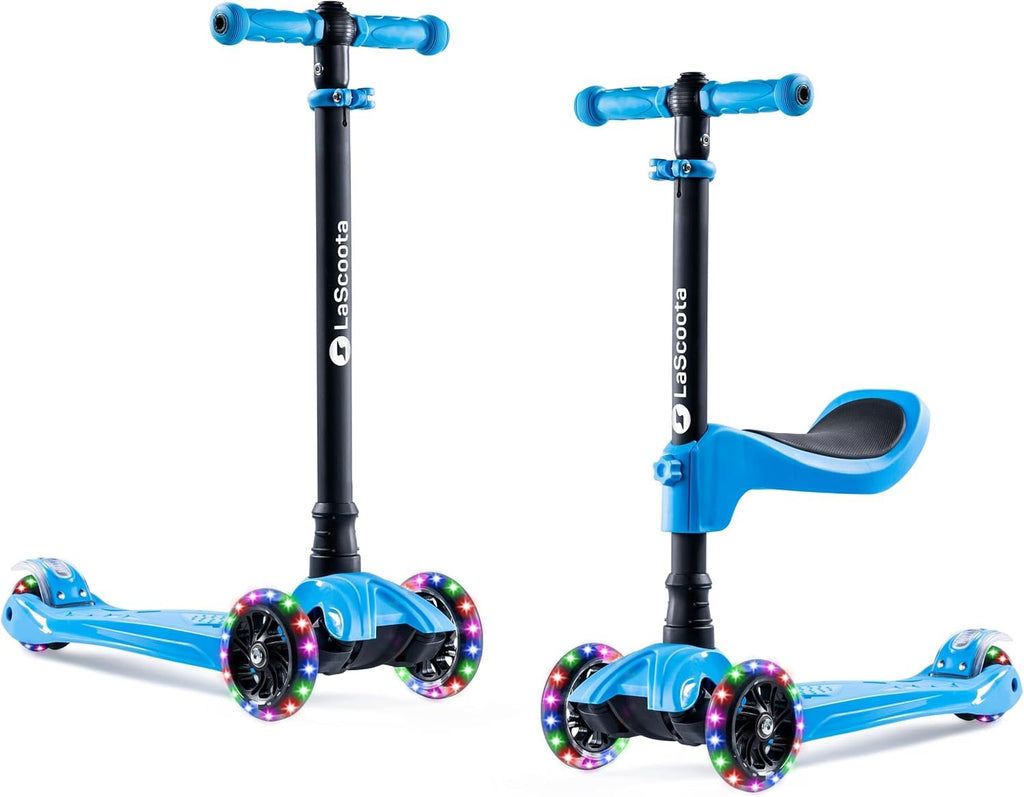 2-in-1 Kids Kick Scooter with Seat V709913