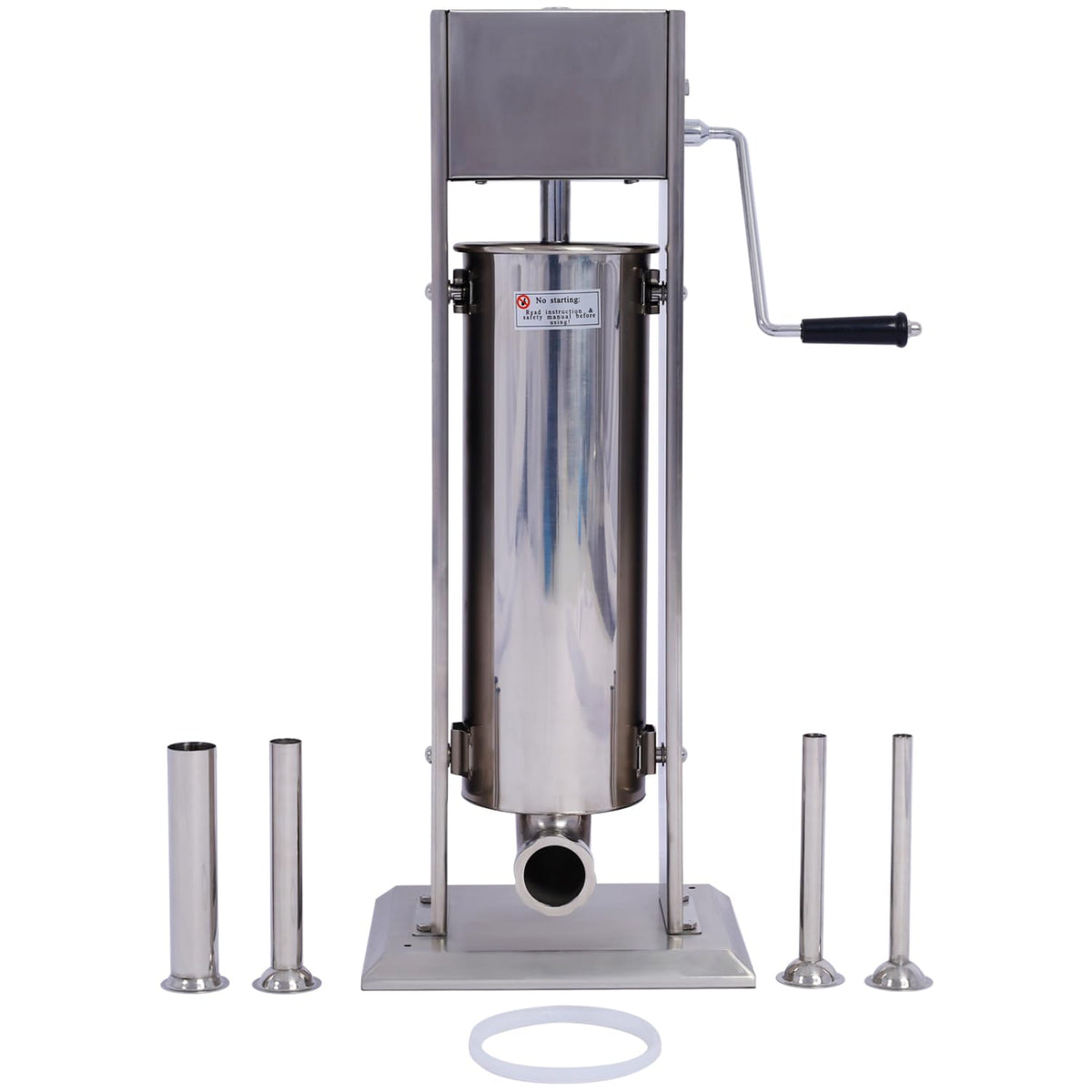 Stainless Steel Vertical Sausage Stuffer 15LB/7L G952