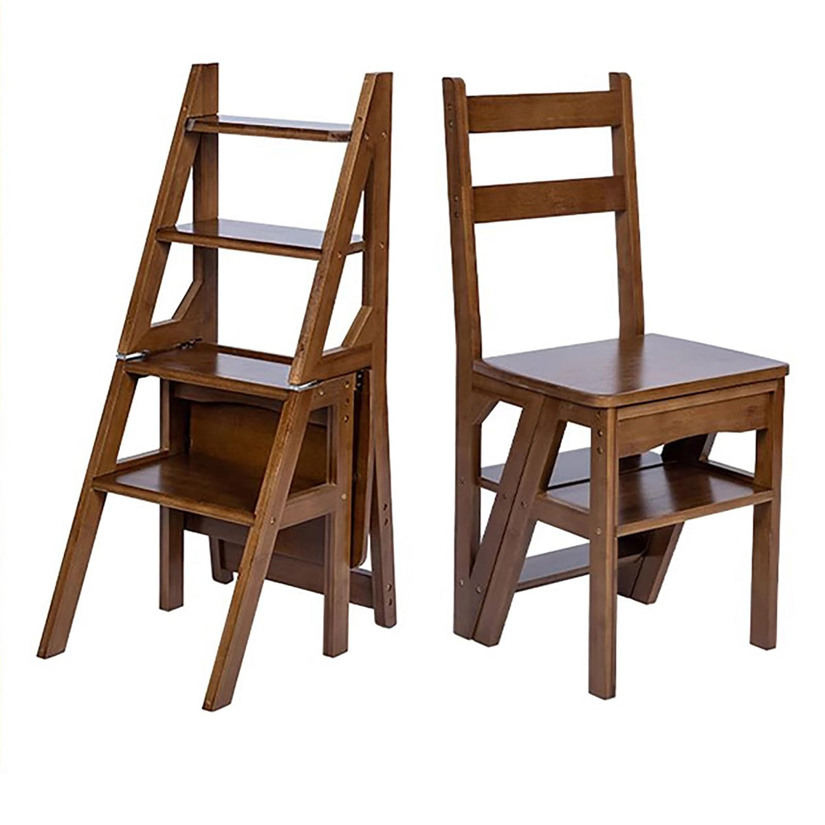 Solid Wood Folding Ladder Chair E646