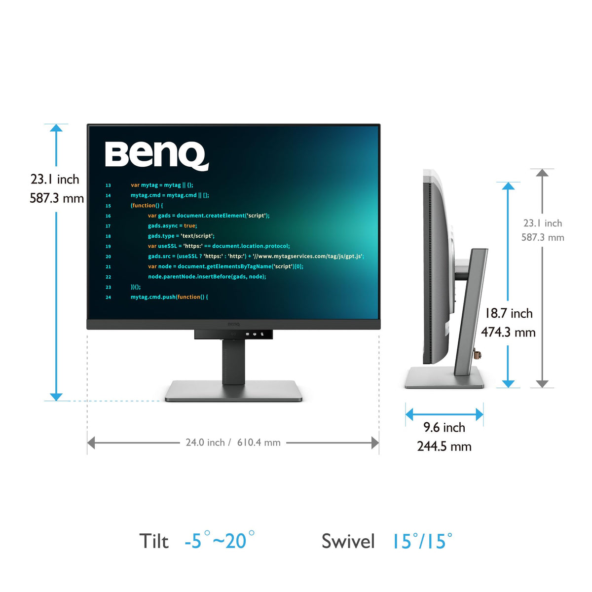 28.2” 4K Programming Monitor with USB-C U91191