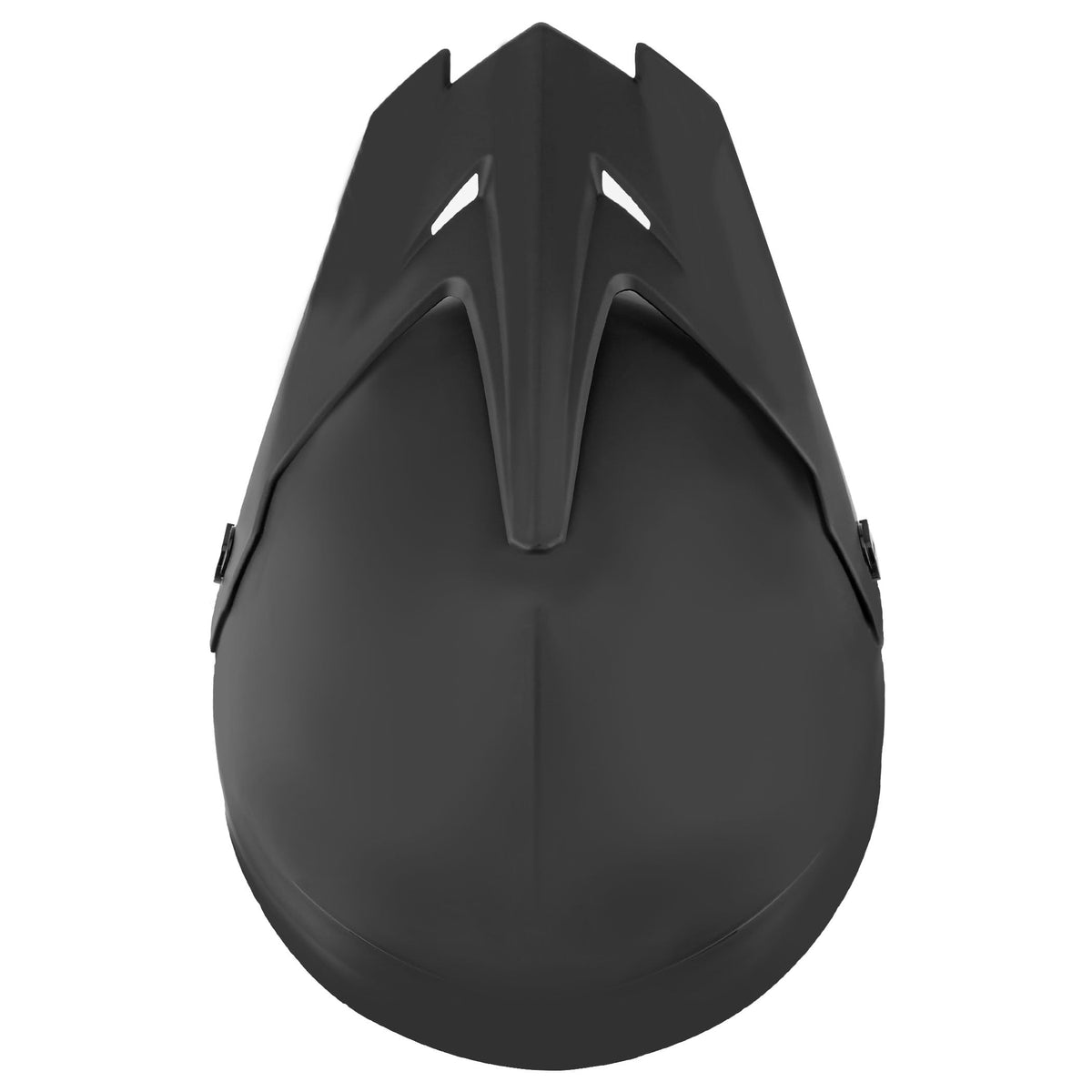 Matte Black Adult Full Helmet Medium R858