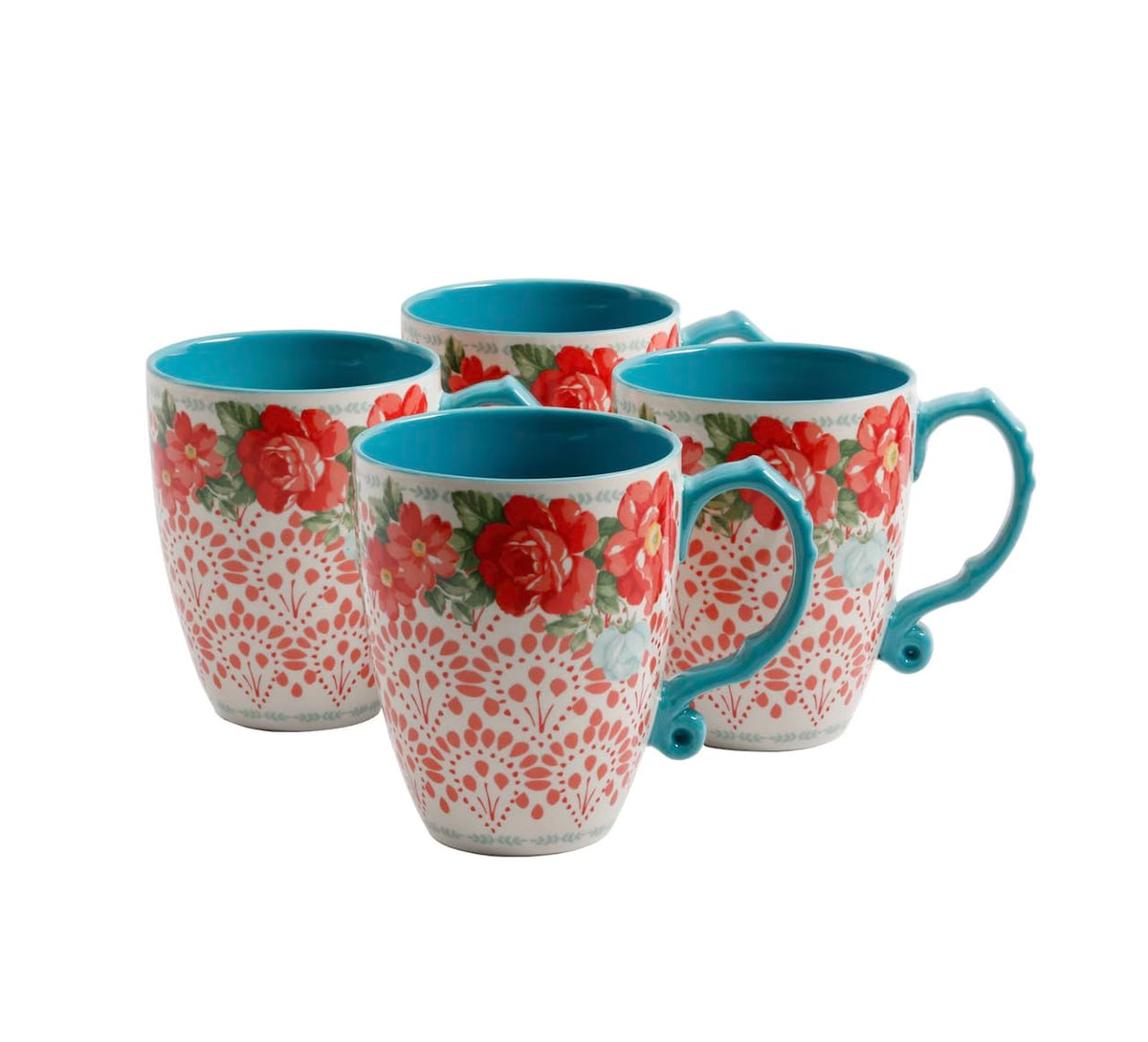 4-Piece 26-Ounce Coffee Mug Set Q304