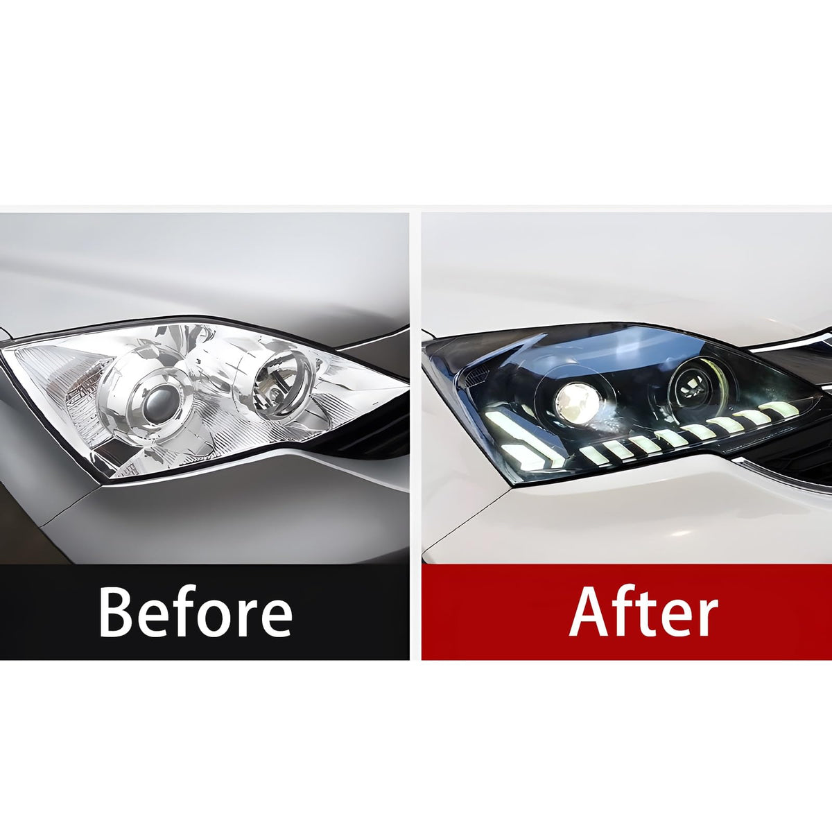 1 Pair LED Sequential Headlight C426