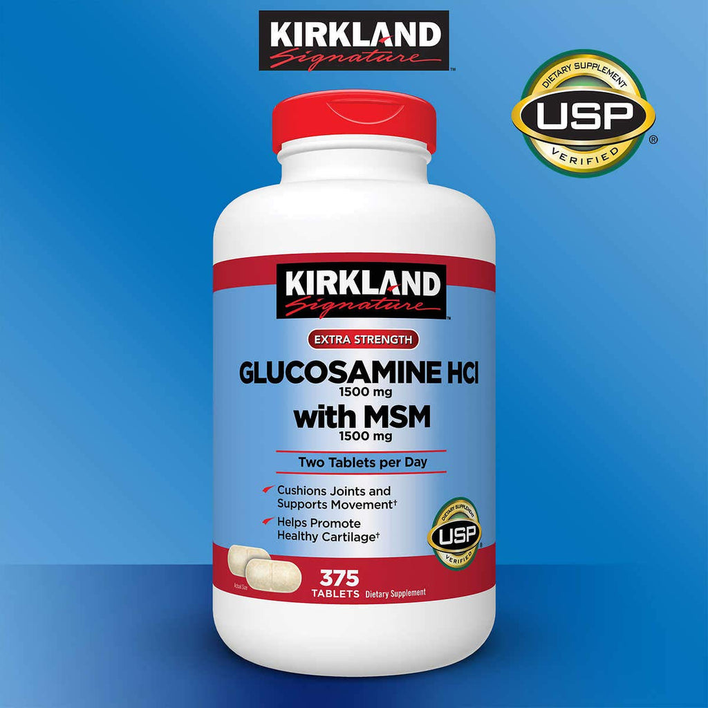 Glucosamine with MSM 375 Tablets 5 Pack W6194