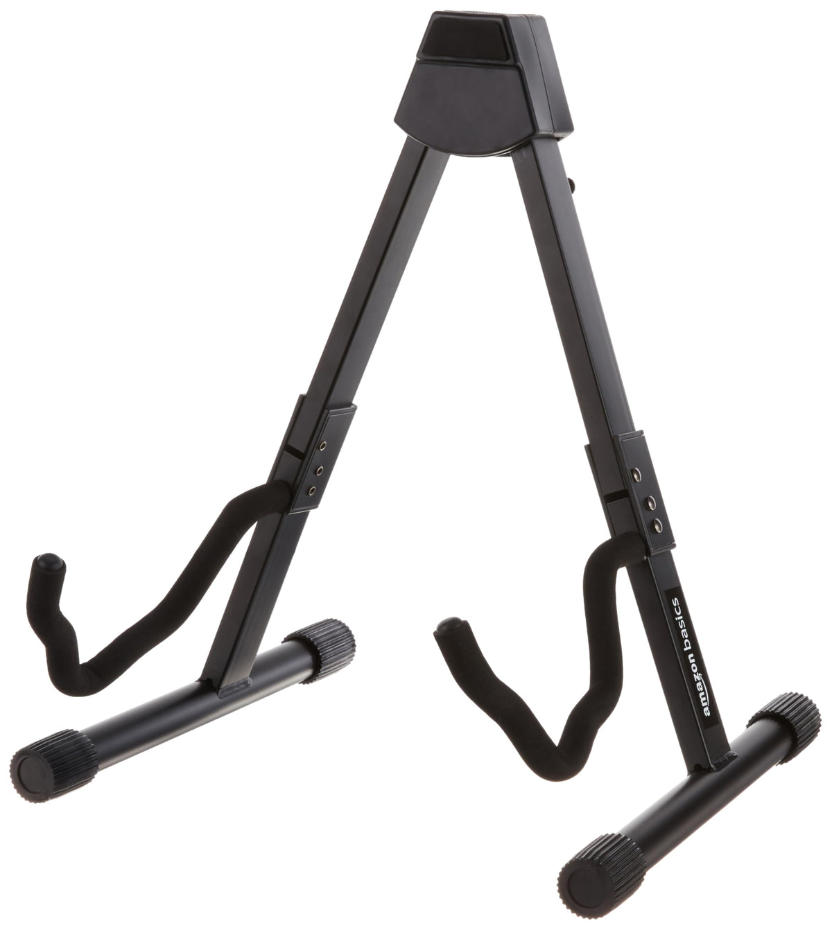Adjustable Folding Guitar Stand with Padded Foam, Black H897925