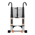 Telescoping Aluminum Ladder 330lbs Max Capacity B866300