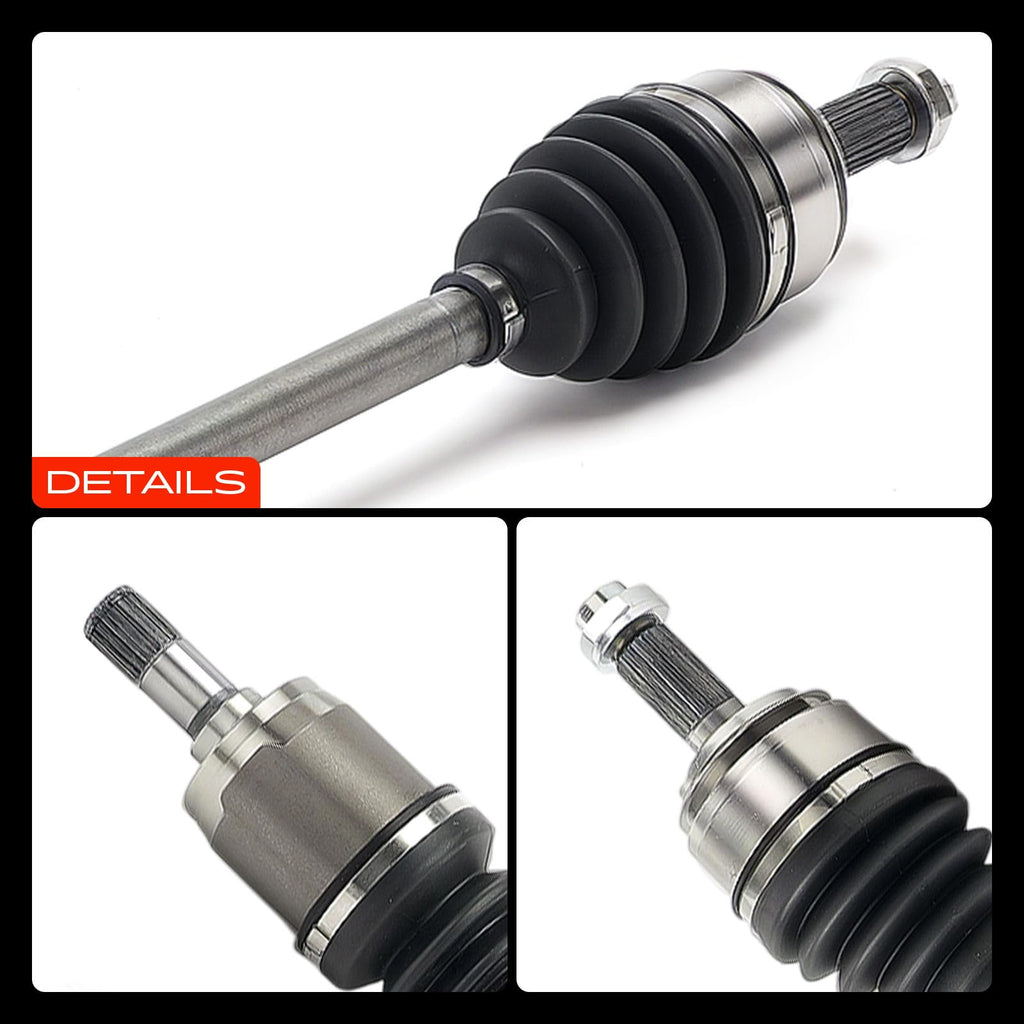 Set of 2 Front CV Axle Shaft Assembly S140