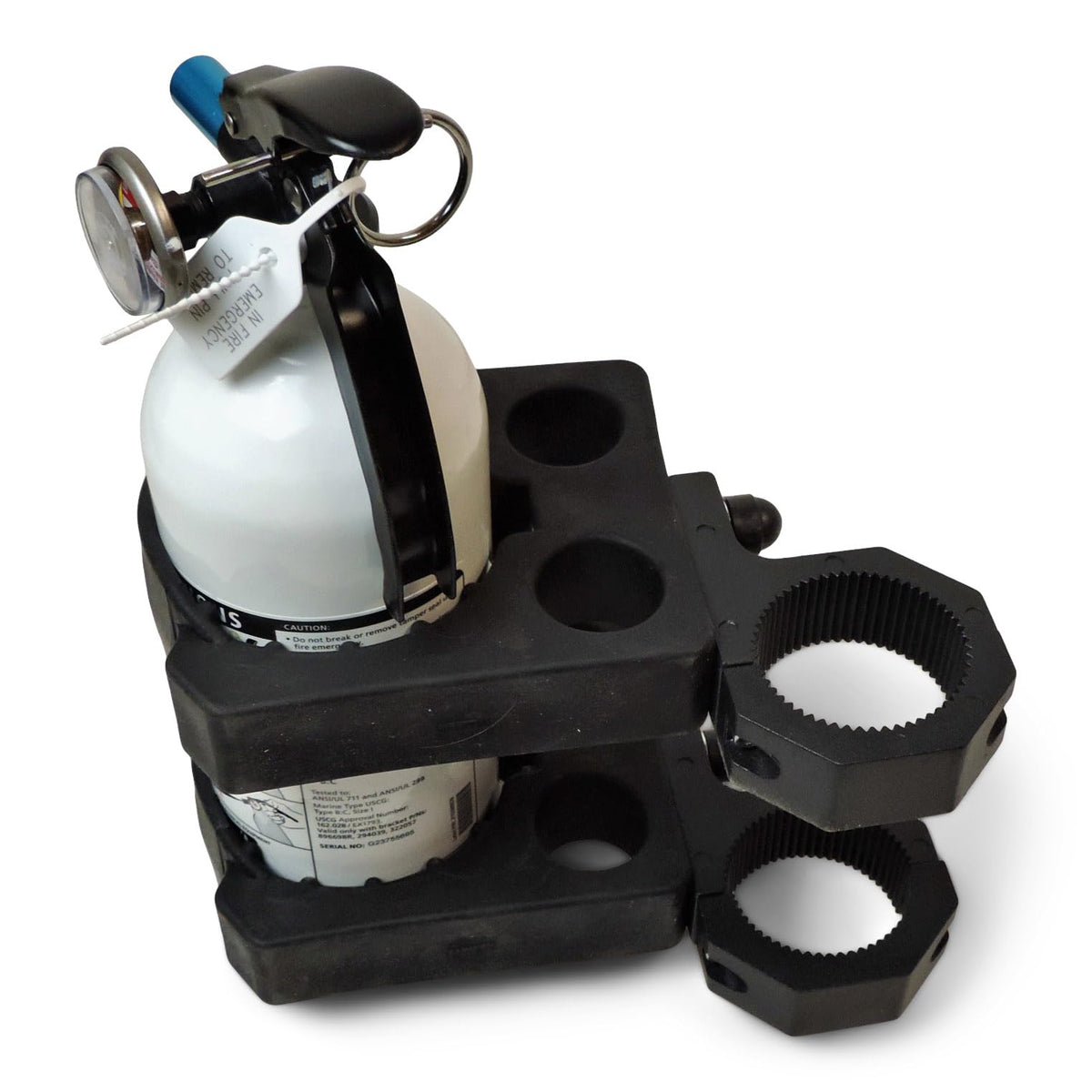 Fire Extinguisher Kit with 2.5lb Extinguisher & No-Tools Mount W58589