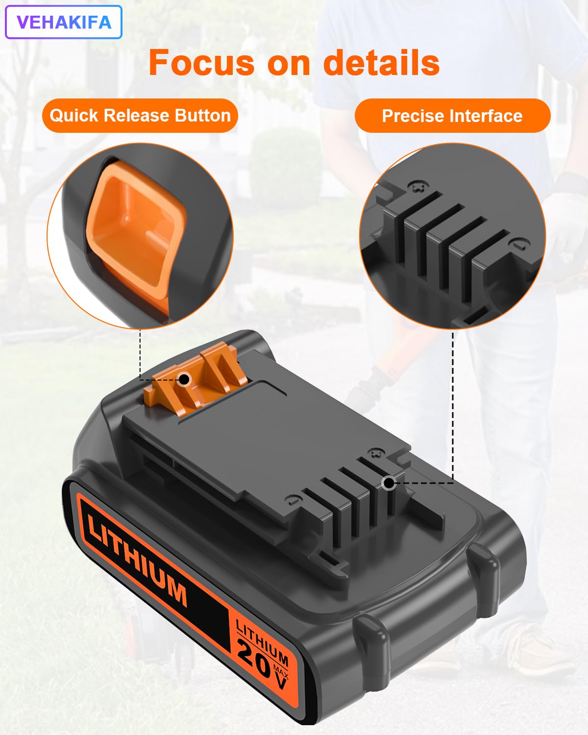 20V 2.0Ah Battery R54582