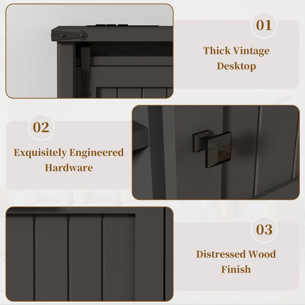 Lateral File Cabinet with Charging Station O3479