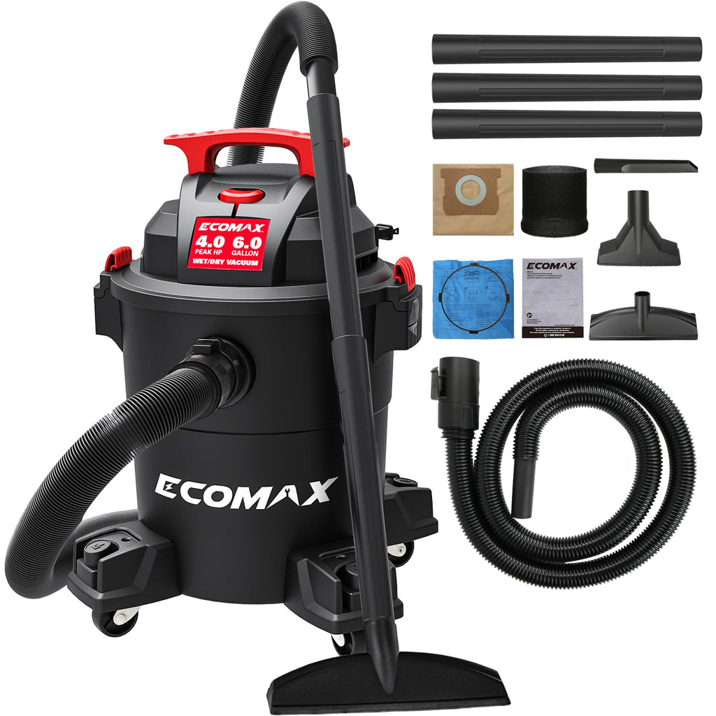 6 Gallon 4 HP Wet Dry Shop Vac A287