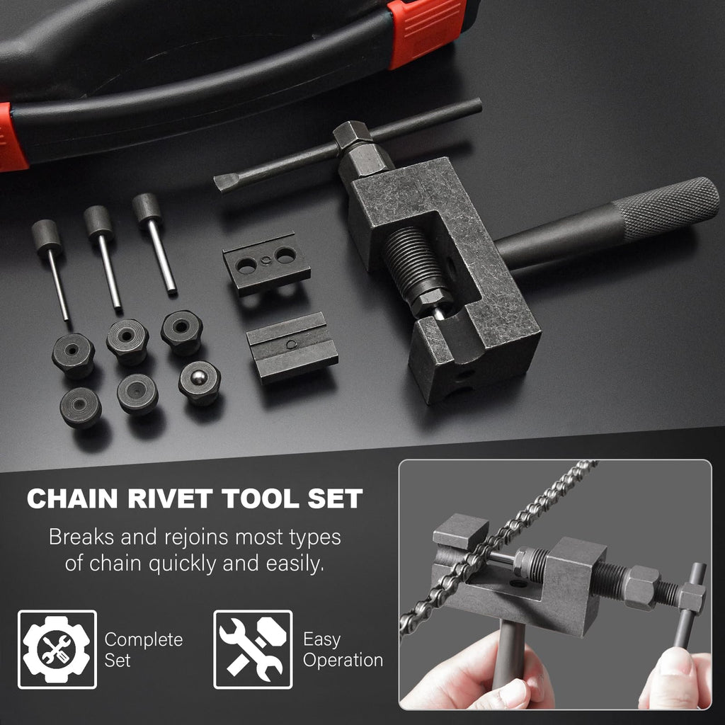 Motorcycle Chain Breaker Rivet Tool Kit W35647