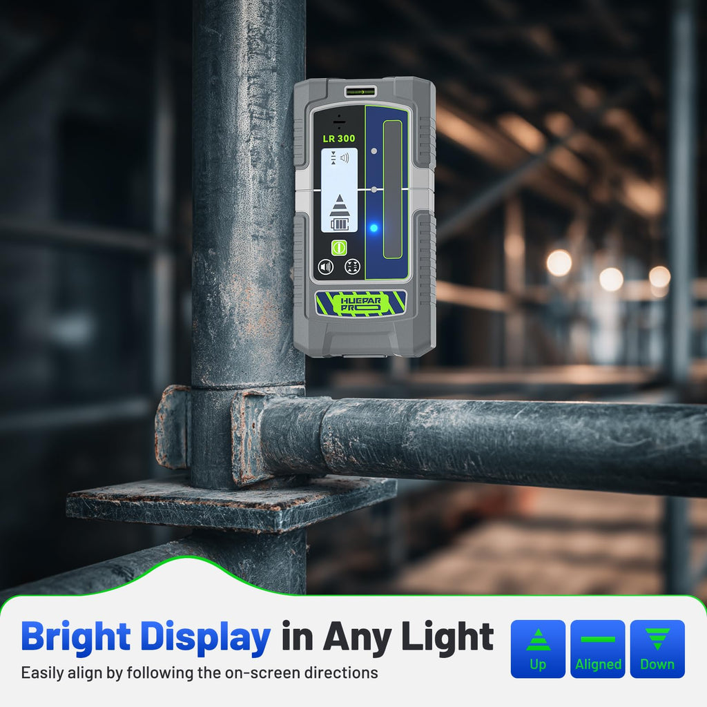 LCD LED Laser Detector Green Red Beams Outdoor IP65 Magnet Clamp J703185