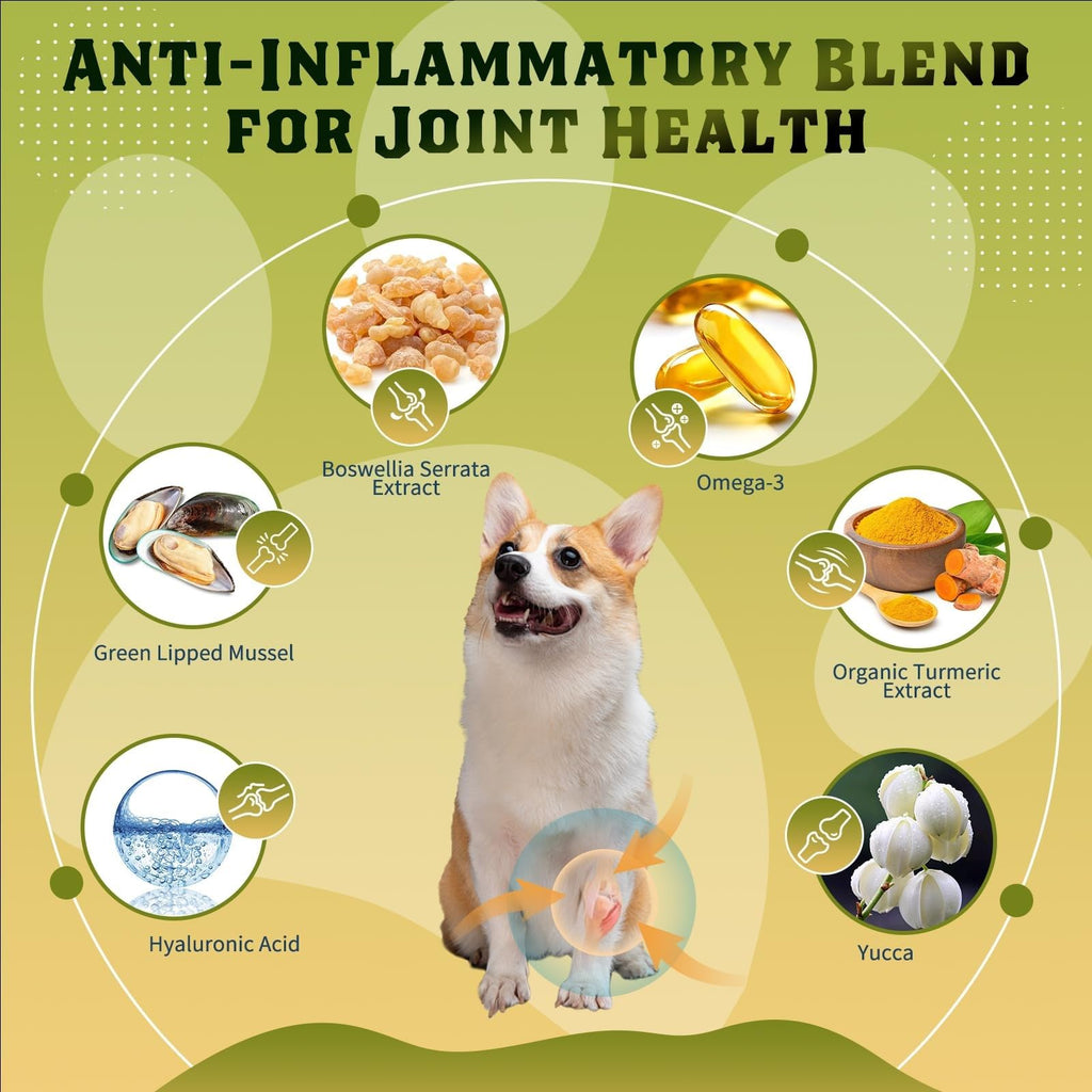 Glucosamine for Dogs Chicken Flavor 120 Freeze-Dried Chews E788