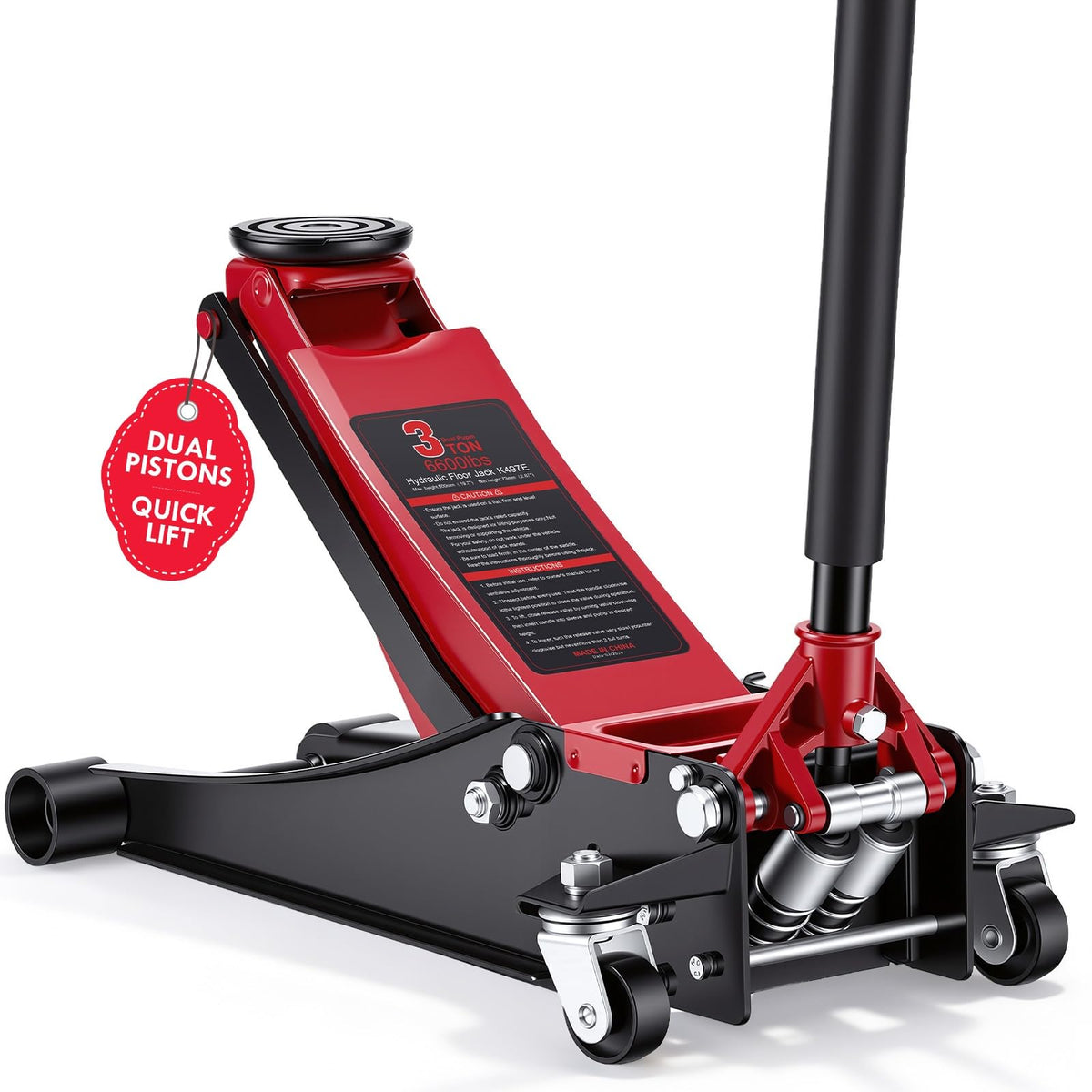 3 Ton Low Profile Hydraulic Floor Jack O122