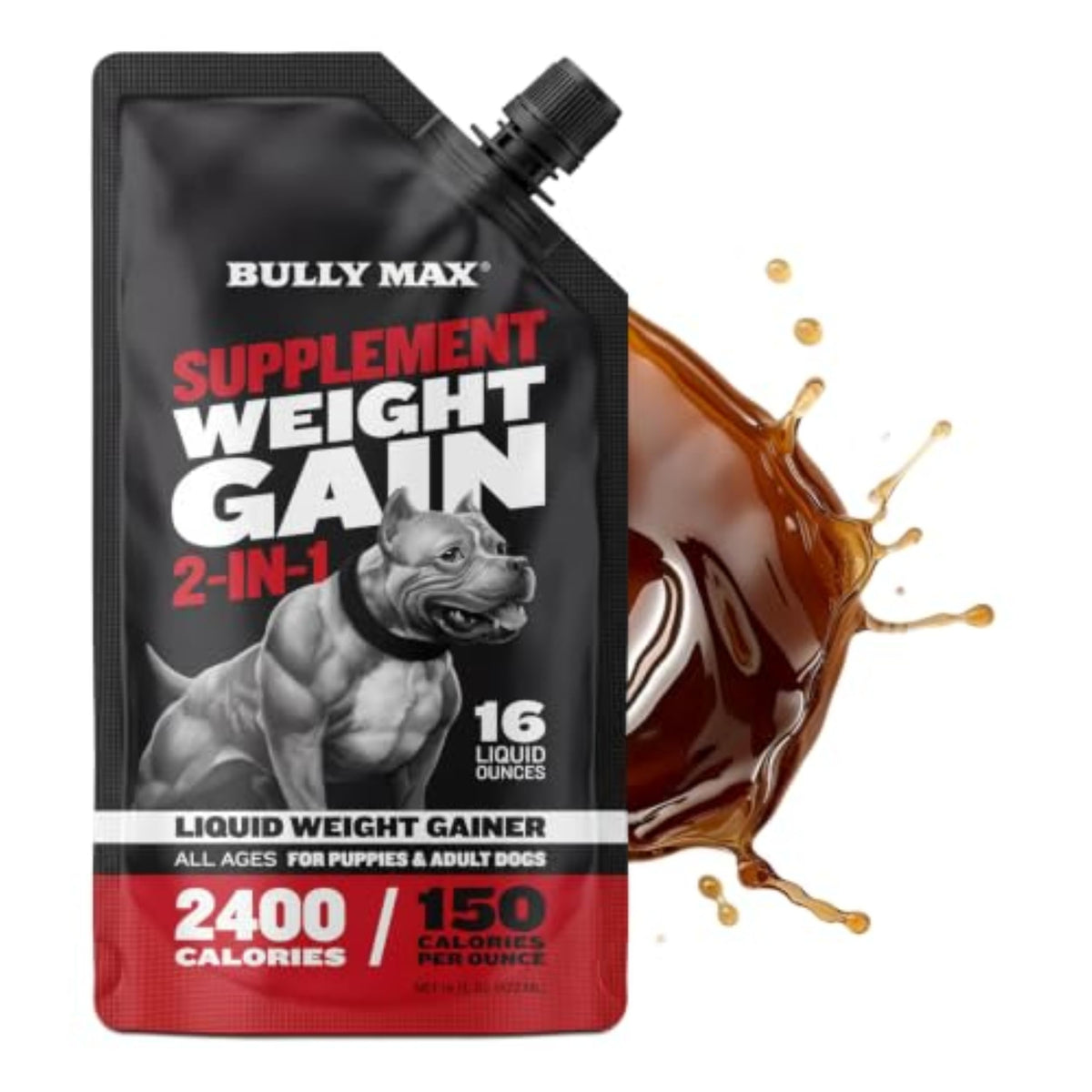High Calorie Liquid Dog Supplement with Omega-3 & Whey Protein 16 oz K276628