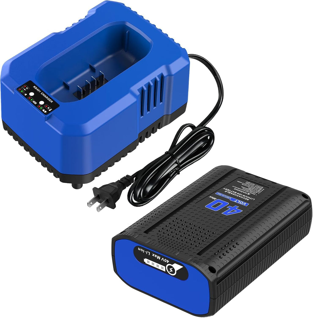 40V Battery with Charger Kit for Cordless Power Tools E535