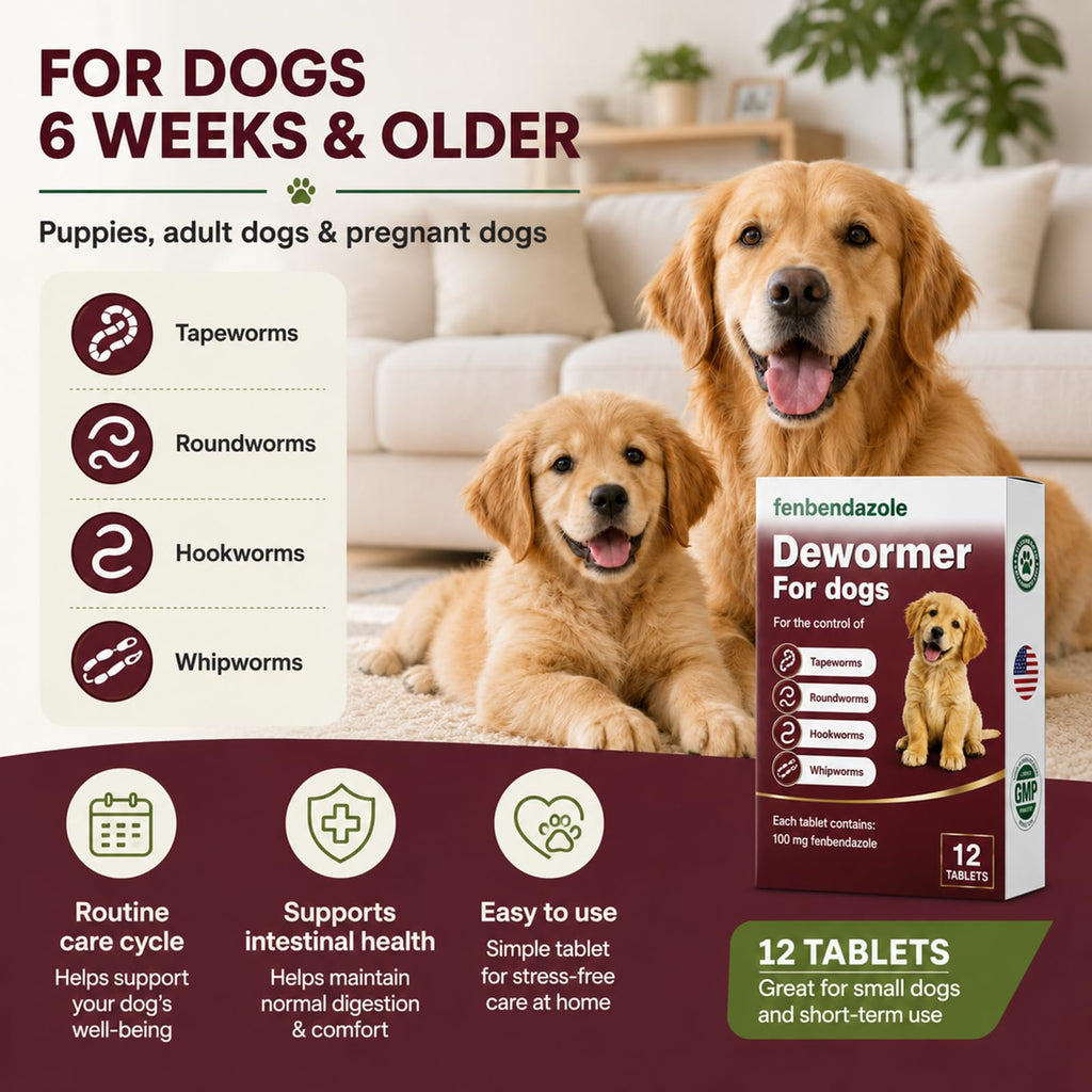 Dewormer for Dogs 12 Count D2890