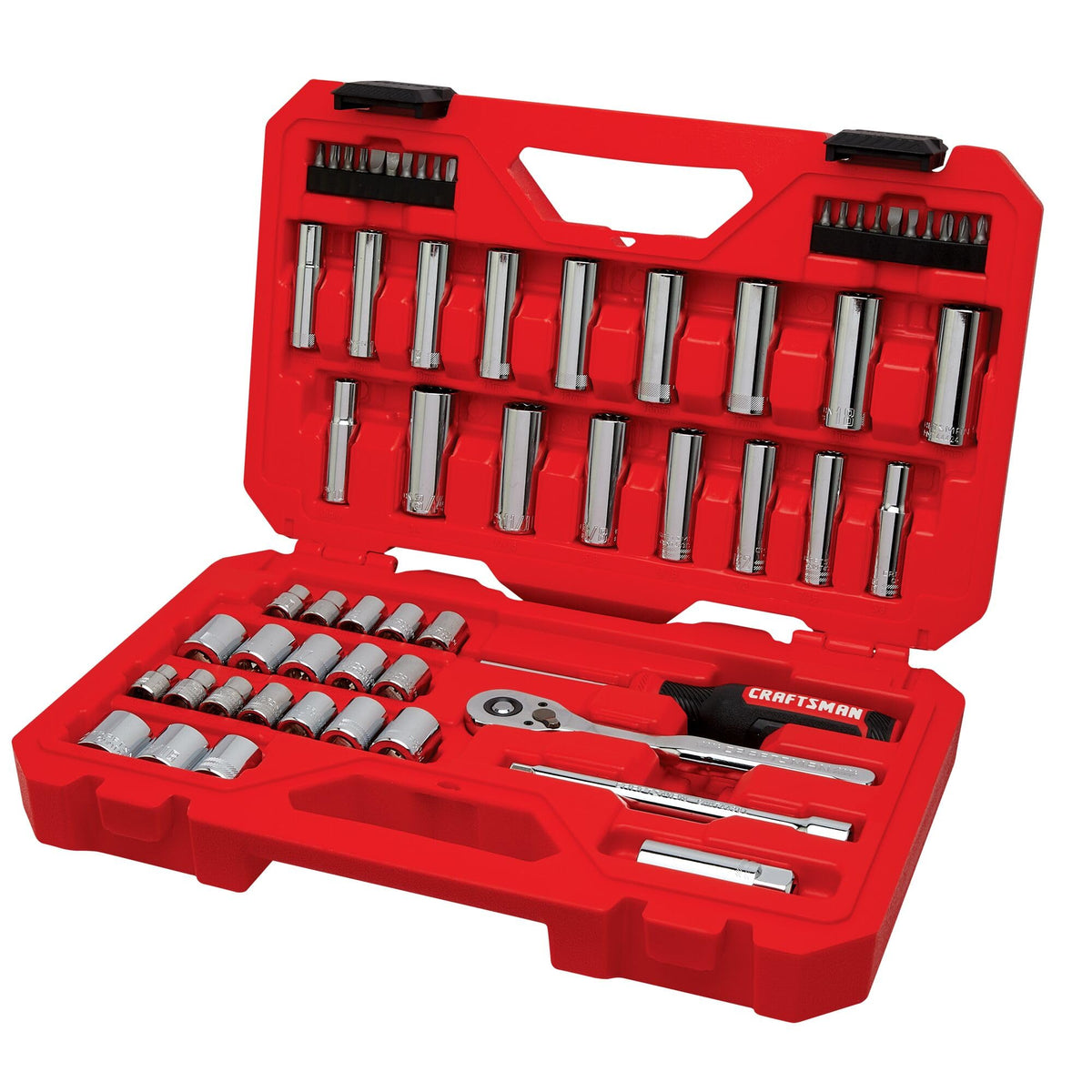 Mechanics Tool Set, 3/8 Inch Drive, 61 Piece B3139