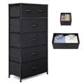 Fabric 6 Drawer Tall Dresser F772817