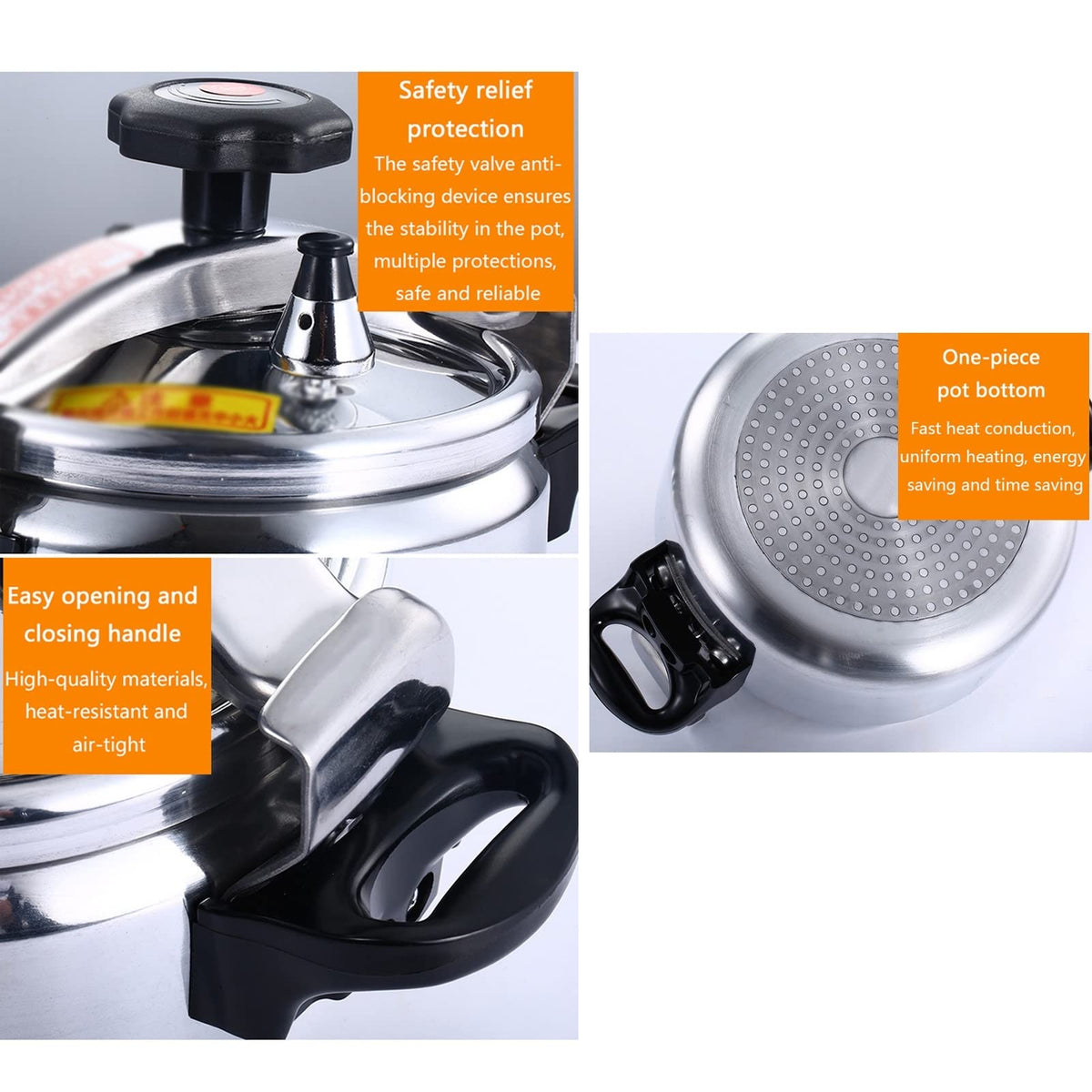 2L Aluminum Pressure Cooker O9580