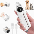 2-in-1 Quiet Electric Pet Nail Clipper & Grinder with Light T7696